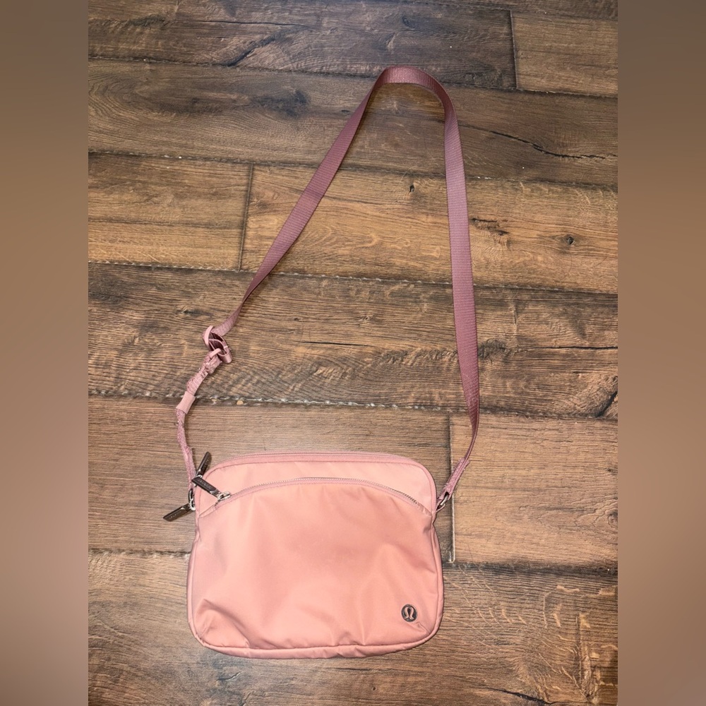 Lululemon Athletica Pink Everywhere Crossbody Bag